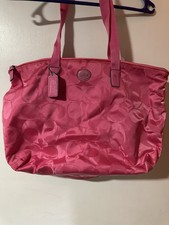 Coach Women  s Pink Tote Bag