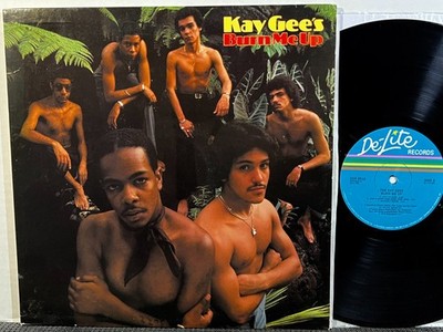 KAY GEES Burn Me Up LP De-Lite RECORDS STEREO DJ PROMO 1979 Latin Disco Funk