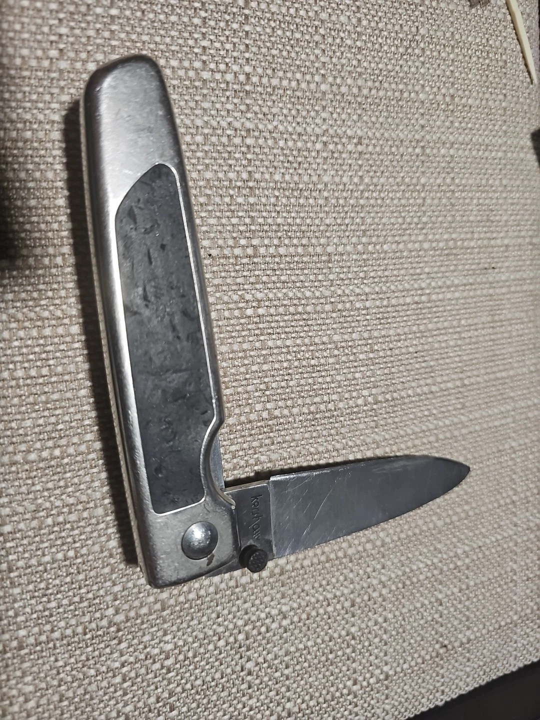KERSHAW KAI 2420 Liner Action Serrated Folding Pocket Knife ~ Made In Japan