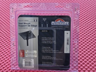 Springfield Marine Kingpin Swivel Boat Seat Mount with Spring for Boat Seat New