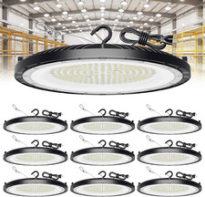 150W UFO LED High Bay Lights 22500LM, IP65 Waterproof Led Shop Lights & Garage L