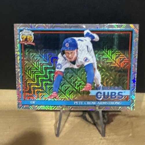Pete Crow-Armstrong 2026 Topps Chrome Series 1 Silver Pack Mojo Refractor Cubs