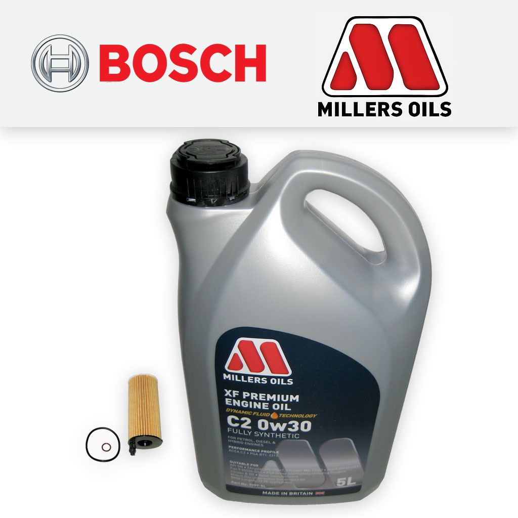 SERVICE KIT for BMW 3 SERIES F30 F31 F34 325D B47 OIL FILTER +0w30 OIL 2015-2019