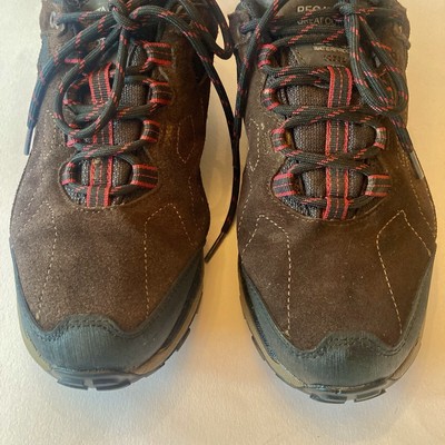 Regatta Samaris Brown Suede Waterproof Low Rise Walking Shoes UK