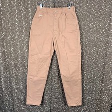 Vintage Lee Jeans Pink Denim High Waisted Pleated Mom Retro USA Women's 14 Med