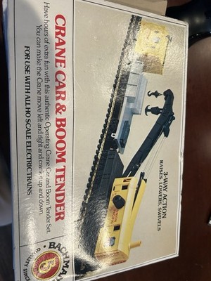 Bachmann Crane Car Boom Tender H0 Scale Item No. 46213