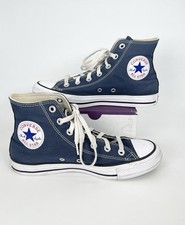 Converse Chuck Taylor All Star High Top Navy Blue Shoes Sneakers - WOMENS 6