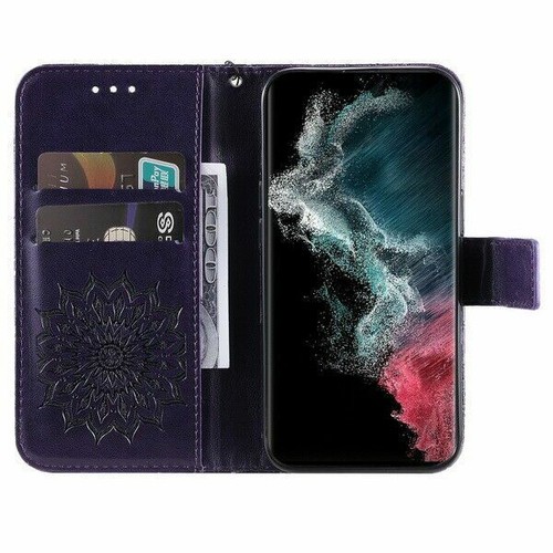 Flower Wallet Phone Case For Samsung S8 S9 S10 S20 S21 S22 A13 A52 A53 A32 - Picture 44 of 50