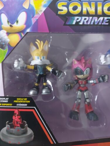 Sonic The Hedgehog Sonic Prime New Yoke City Figure Box Set Jakks Pacific - Picture 2 of 11