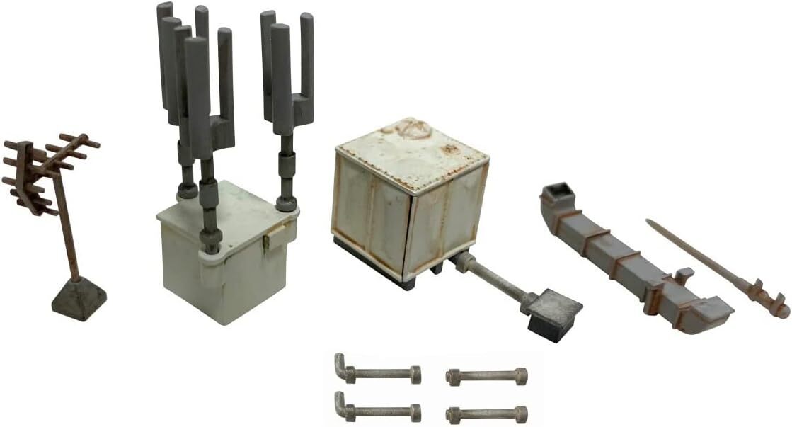 New Tomytec Diorama Collection 138 Rooftop Accessories Aged Paint