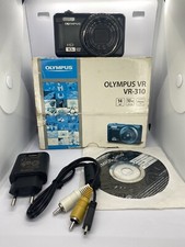 Olympus VR-310 14.0MP Digital Camera Working Olympus Super Wide 10x Zoom