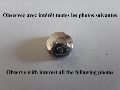 Couronne De Remontoir (crown) En Acier Pour Montre Tissot - 5.6mm, Tige 0.9mm, Tube 2.6mm