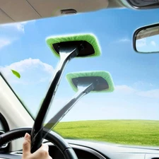 Microfiber Car Wiper Windshield Cleaning Auto Glass Window Cleaner Brush Tool