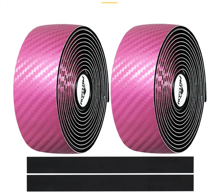 Cinta de manillar de bicicleta de fibra de carbono PU EVA cintas antideslizantes para manillar de bicicleta de carretera Foto 4 de 4
