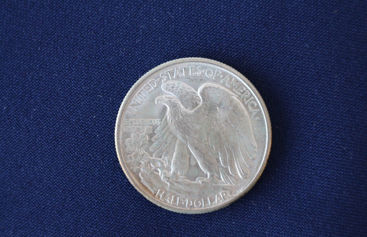 1944 Liberty Walking Silver Half Dollar Brilliant Uncirculated