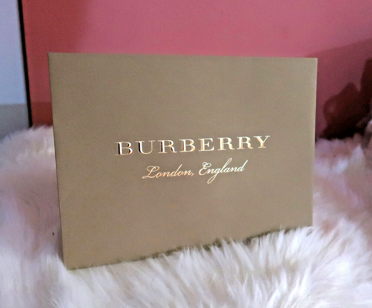 Burberry Sturdy Thick Gift Boxes / Gift Note / Empty Envelope | eBay