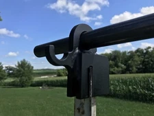 AR500 Target Hanger T-POST Topper Hook Pipe Stand 3/4" Schedule 40 Set Of 2