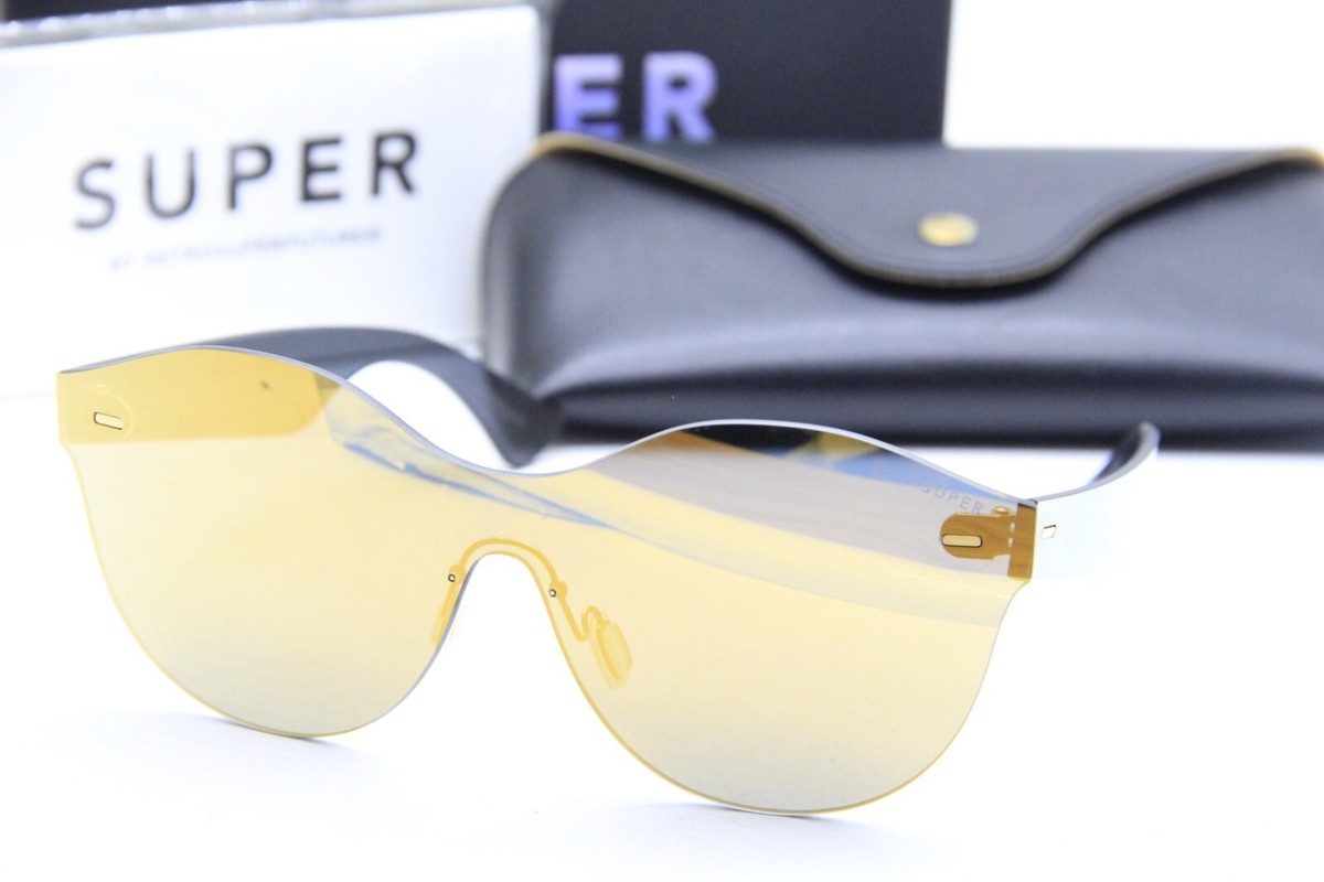 Retro Super Future JLO/3 Gold Sunglasses Retrosuperfuture Classic Francis Black Gold – Retrosuperfuture main image 3