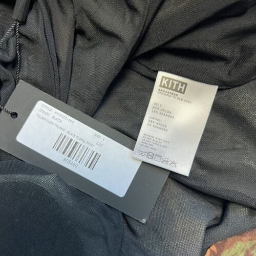 Costume da bagno KITH Tilden nero stampa floreale KH7020-100 taglia L - Foto 6 di 6
