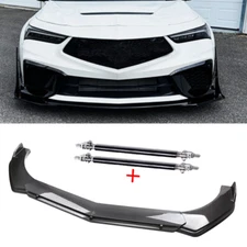 For Acura Integra Front Bumper Lip Spoiler Splitter Carbon Fiber Body Kit