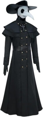 ** WOMENS ** PLAGUE DOCTOR COSTUME  ' XL ' LANTERN NOT INCLUDED
