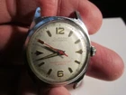 VINTAGE CLINTON AUTOMATIC WATCH 17 JEWELS - NOT WORKING AND NO BAND - OFC-T