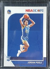 2019-20 PANINI NBA HOOPS JORDAN POOLE ROOKIE CARD RC # 223 GS Warriors Mint!!