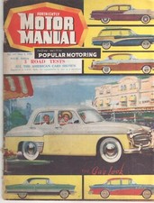 Motor Manual 1956 May 1 Chevrolet Corvette Chrysler Plainsman Singer 4AD Sports