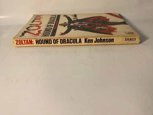 Zoltan Hound of Dracula rare UK Everest 1st Ed pulp Horror Novelisation - Picture 2 of 6