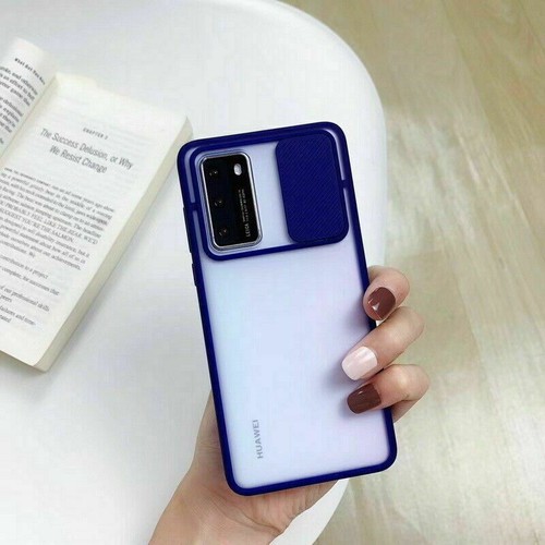 Slide Camera Lens Protector Soft Shockproof Case Cover For Huawei P40 P30 Pro - Picture 6 of 17