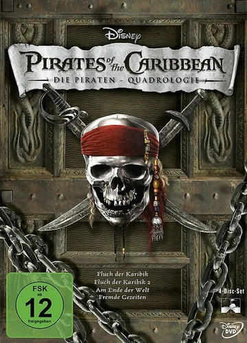 Pirates Caribbean 5 Dvd Collection