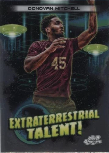 2023-24 Topps Cosmic Chrome - Donovan Mitchell #ET-4