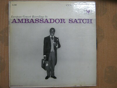 European Concert Recordings by Ambassador Satch LP