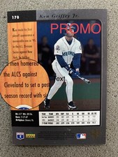 1996 UD SP Ken Griffey Jr. Rare Cleveland Promo variation + Base Indians Var HOF