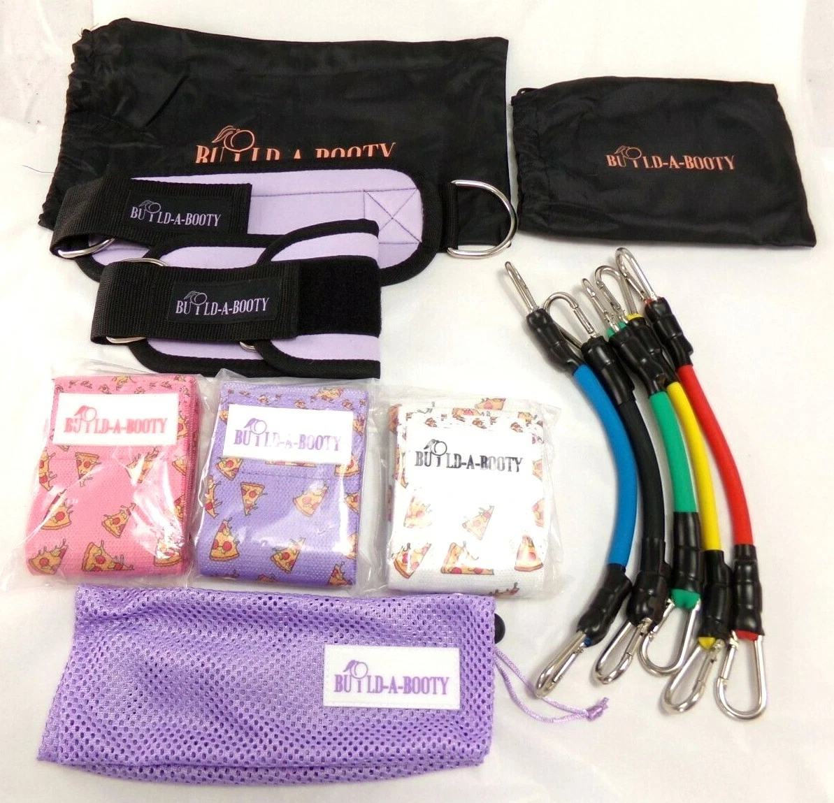 BUILD-A-BOOTY™ BUNDLE: 5 Ankle Resistance Bands, 2 Ankle Straps, 3 Glute Bands