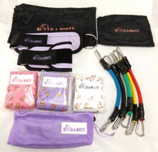 BUILD-A-BOOTY BUNDLE: 5 Ankle Resistance Bands, 2 Ankle Straps, 3 Glute Bands