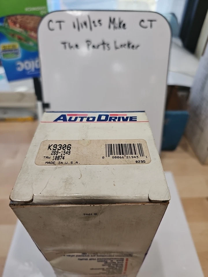 Kit de fuelle de piñón y cremallera AutoDrive K9306 para modelos seleccionados de Acura Honda 82-93 Foto 2 de 3