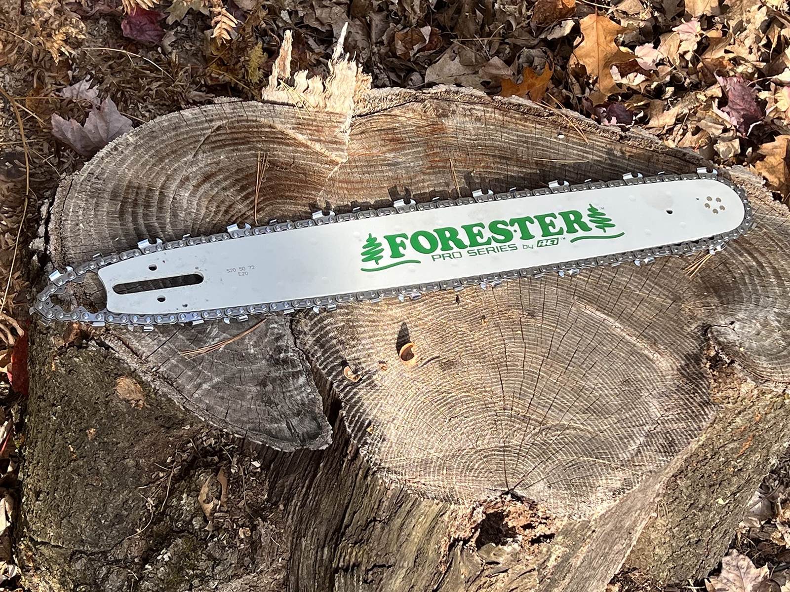 FORESTER Chainsaw Bar & Chain Combo 20" Bar 3/8 pitch, .050 Gauge