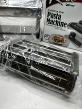 Weston Roma Traditional Style Pasta Maker Machine Stainless Steel Model 01-0201