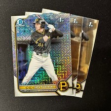 2022 Bowman Chrome 1st Mega Box JACK SUWINSKI Mojo Refractor #BCP-84 + Base Lot