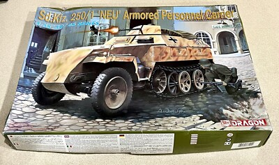   Dragon 1/35 Sd.Kfz.250 NEU Armored Personnel Carrier 6100  Model Tank  