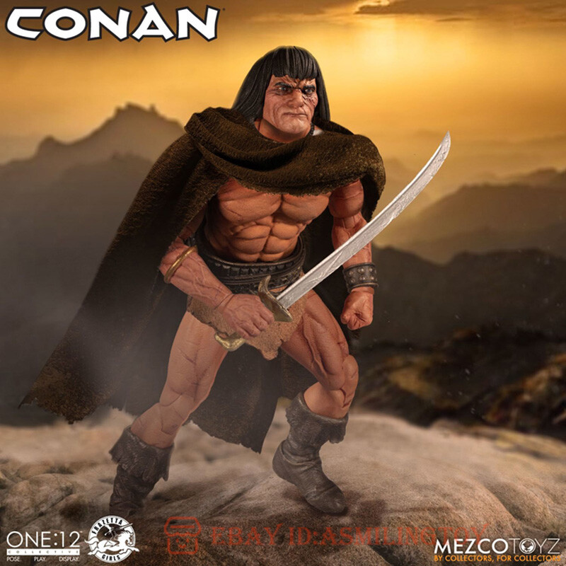 Mezco Toyz Conan The Barbarian 6'' 1/12 Action Figure Collectible