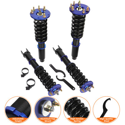 Coilovers For 04-11 Mazda RX-8 Adj Height Shocks Struts