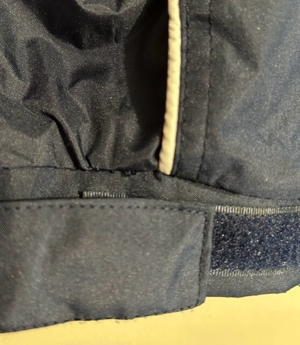 I5 Men's Quality Zip-Up Navy Windbreaker/Rain Jacket with Piping XXL - Picture 8 of 8