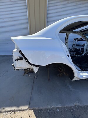2008-2015 LANCER EVOLUTION X PASSENGER REAR PANEL QUARTER PANEL CUT OEM USED