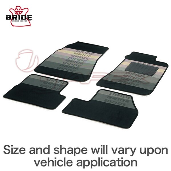 BRIDE Front & Rear Floor Mat Set for MARK II JZX90/JZX91