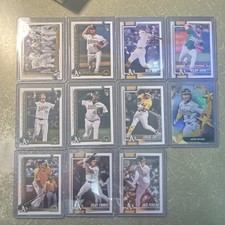 Topps 2024 Oakland Athletics Rookie Card Lot 10 Cards Nick Kurtz Mason Barnett