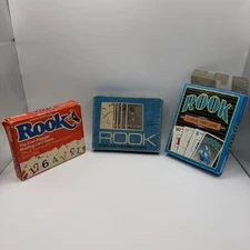 Rook Card Game Lot of 3 Sets – Parker Brothers – All Complete Decks
