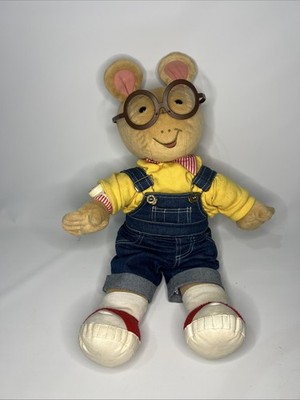 Vintage 1990s Microsoft Arthur Read Interactive Talking Plush  Overalls - video