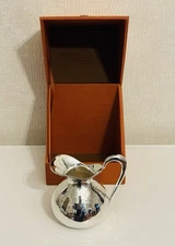 Contemporary Sandra Jordan Sonoma Hand Hammered Pitcher Silverplate With Box